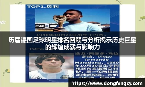 历届德国足球明星排名回顾与分析揭示历史巨星的辉煌成就与影响力