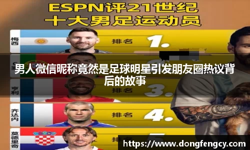 男人微信昵称竟然是足球明星引发朋友圈热议背后的故事